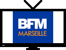 Logo chaine TV BFMTV Marseille 