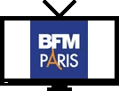 Logo chaine TV BFM Paris 