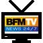 Logo chaine TV BFMTV 