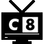 Logo chaine TV C8 