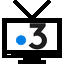 Logo chaine TV France 3 