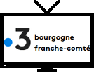 Logo chaine TV France 3 Bourgogne-Franche-Comté 