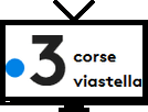 Logo chaine TV France 3 Corse ViaStella 