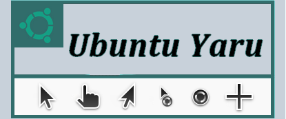curseurs de souris - Ubuntu Yaru