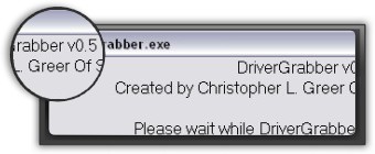 screenshot DriverGrabber