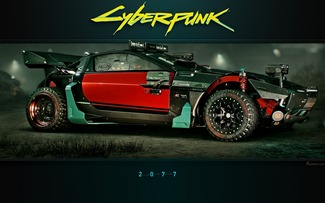 Cyberpunk 2077 Mizutani Shion Voiture de sport | Fond D'Écran