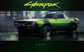 Cyberpunk 2077 Thorton Colby CX410 Butte Pick-up | Fond D'Écran