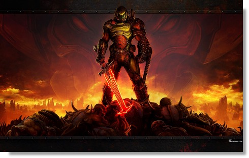 DOOM Eternal : arrière-plan d'écran pour PC