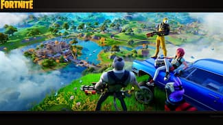 Fond d'écran des Personnages Fortnite Battle Royale Chapitre 2 Remix - Images Arrière-plans HD pour PC.