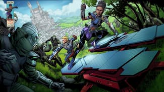 Shuri | 12. Ecran de chargement Fortnite chapitre 5 saison 4.