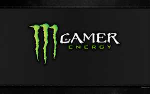 Monster Gamer Energy arrière-plan en HD pour PC