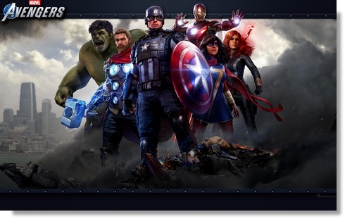 Fonds d'écran MARVEL'S AVENGERS : arrière-plans HD pour PC.