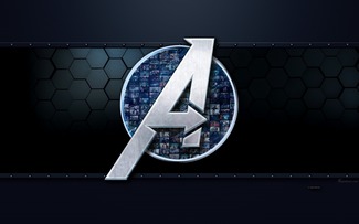 Wallpaper HD Marvel's Avengers Logo cinématique