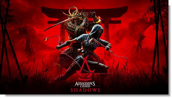 Assassin's Creed Shadows fond d'écran animé pour pc gratuit  : arrière-plans animés hd et 4k.