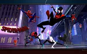 Film d'animation - Spider-Man New Generation - Spider-Man Dans le Spider Verse - Fond d' écran