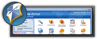 logo du pare-feu Online Armor Free.