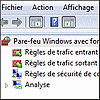 Second pare-feu Windows Vista.