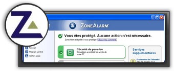 logo du pare-feu Firewall ZoneAlarm.
